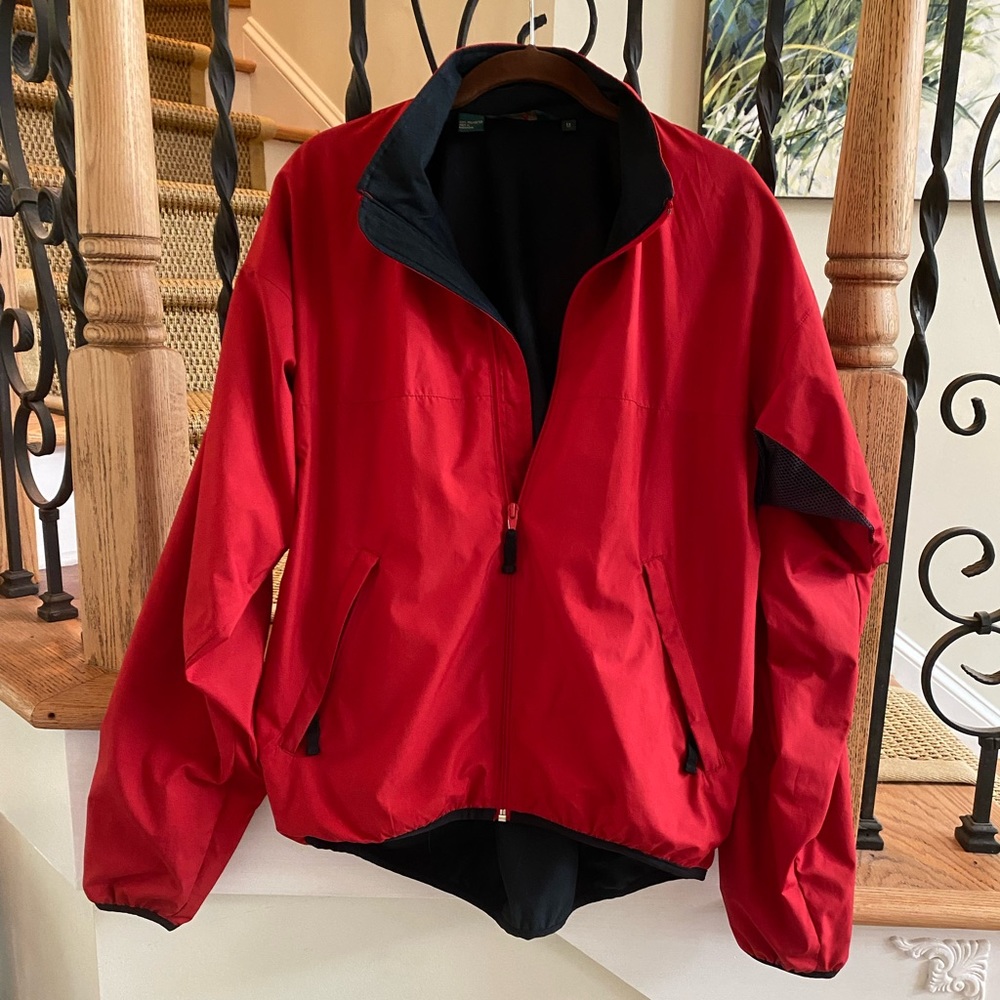 J. Crew Red lightweight jacket